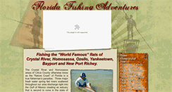 Desktop Screenshot of floridafishingadventures.com
